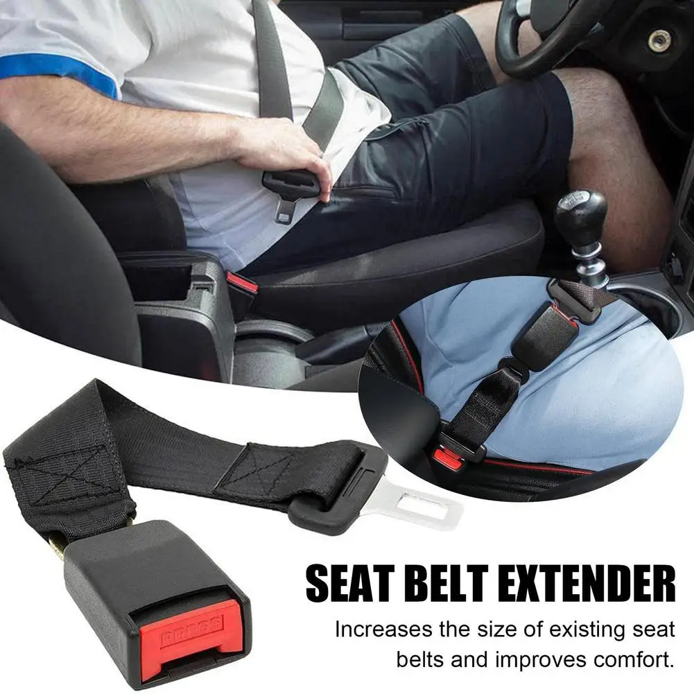 

Universal Car Safety Belt 29CM Seat Belt Extension Extender Seatbelt Clip Plug Lengthening Universal Buckle Child Adjustabl Q4Q2