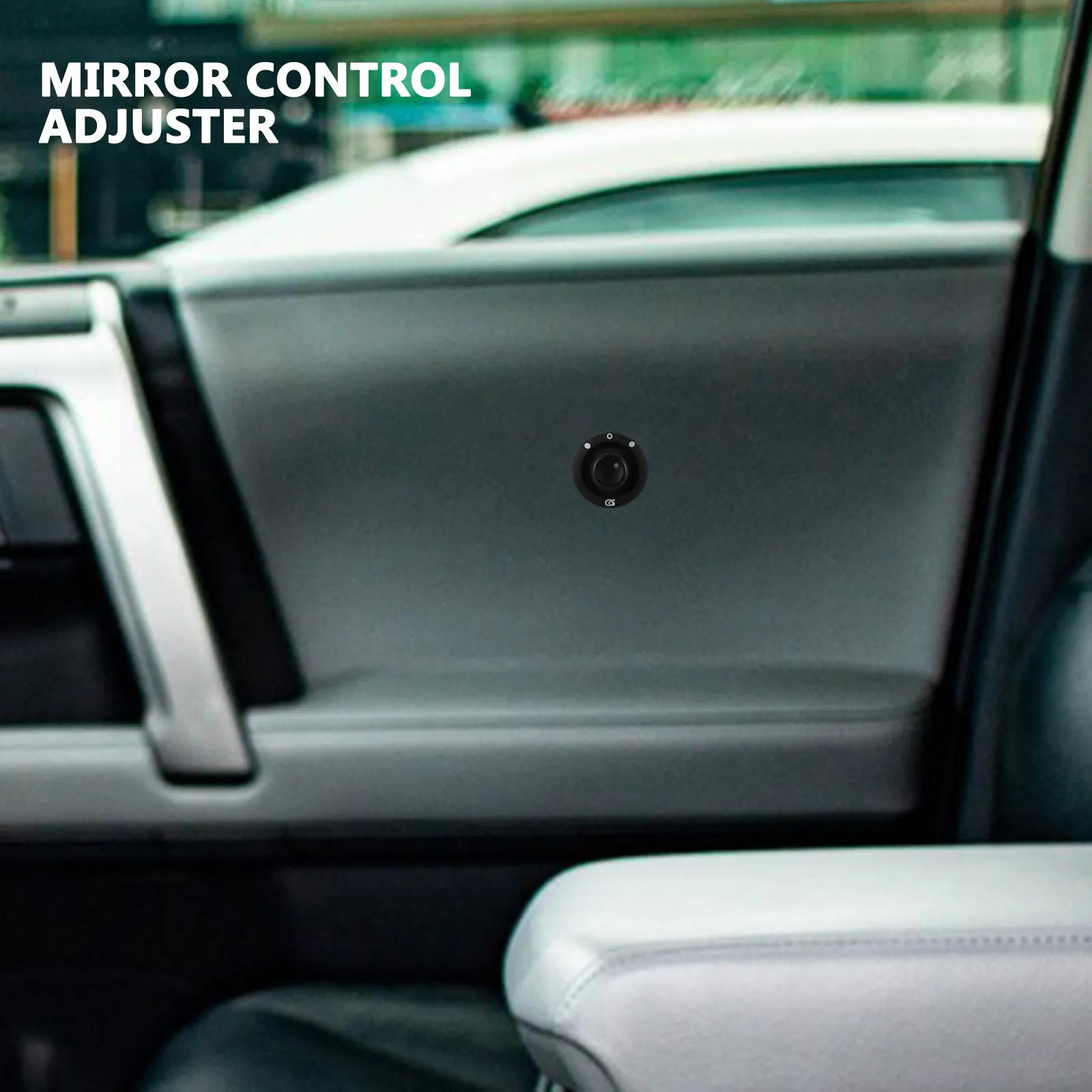 

Rearview Mirror Control Switch Electric Power Mirrors Control Knob Replacement Fit Car Easy Adjust Rear View Mirror Switch