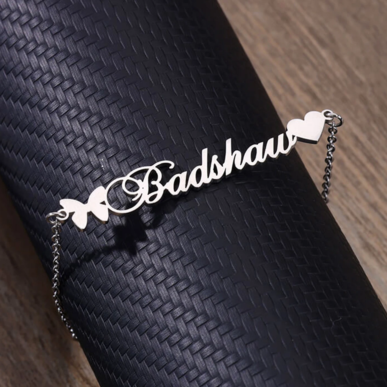 Custom Butterfly Heart Name Anklets For Women Stainless Steel Customized Ankle Bracelet Jewelry Personalized Foot Chain Gift