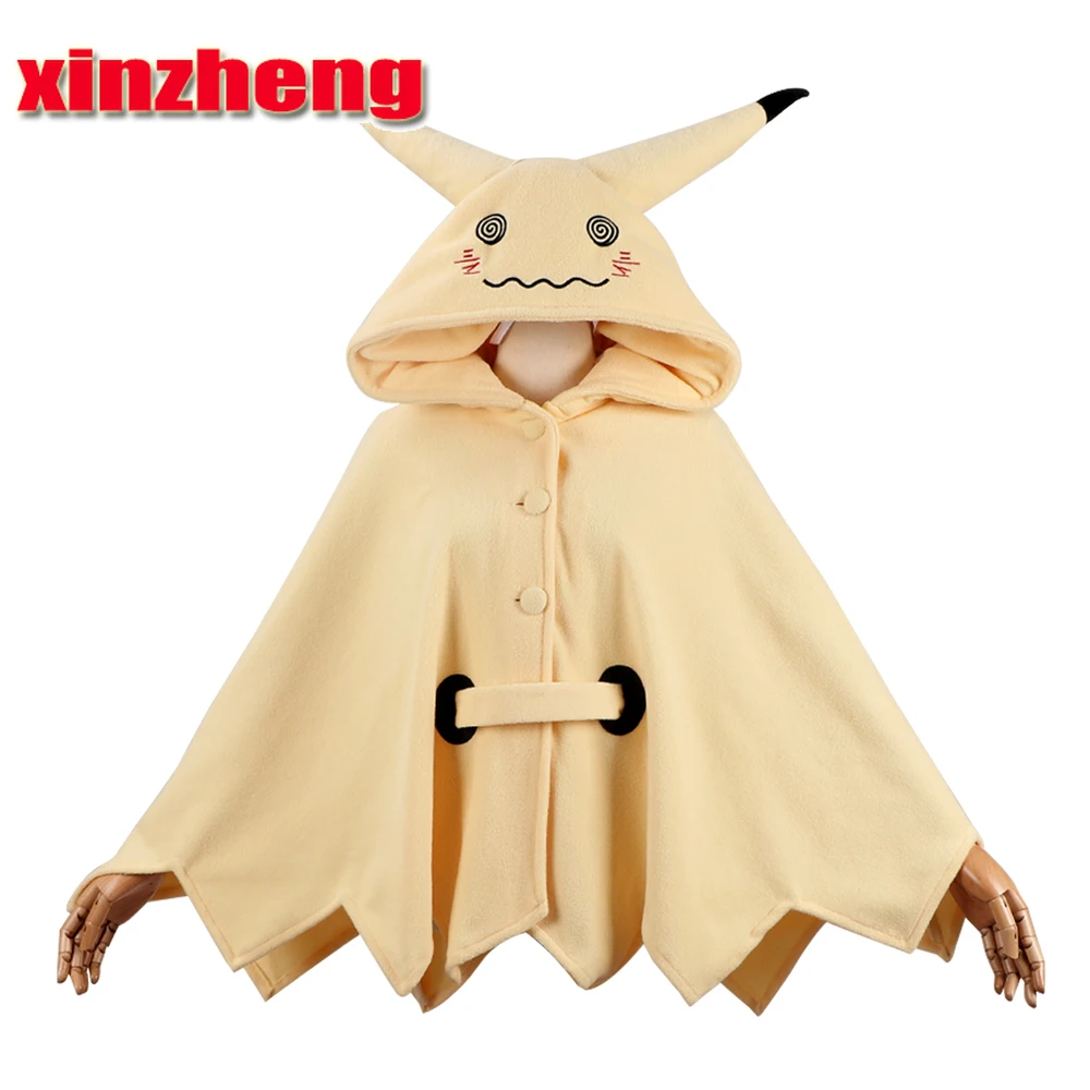 New MIMIKYU Cosplay Costume Cute Hooded Blanket Home Wear Cape Cloak with Ears Gloves