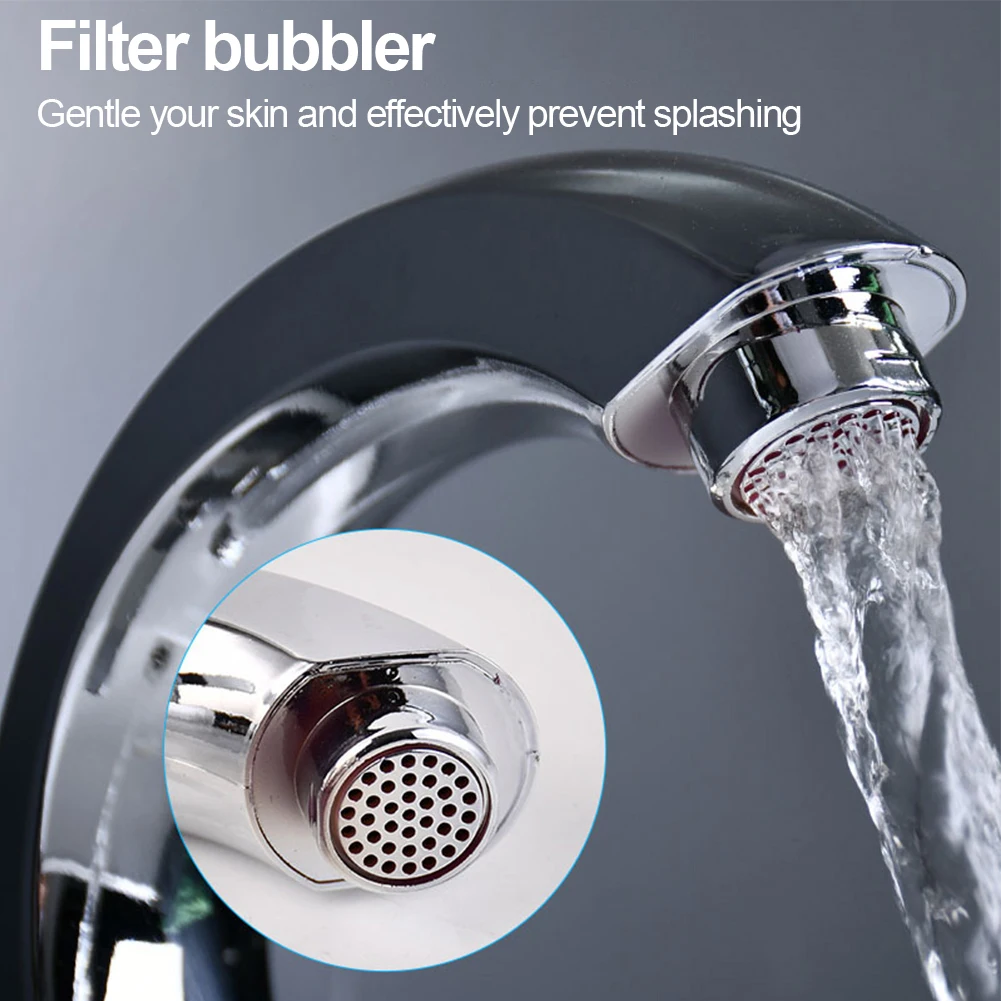 Bathroom Basin Faucet ABS Water Purifier Single Lever Hole Tap Single Cold Bathroom Kitchen Deck Mounted Bathroom Sink Faucet