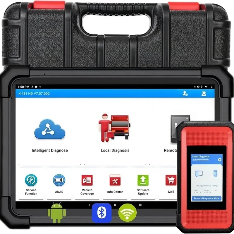 X431 V+ Smartlink HD 24V Truck Diagnostic Scanner with Xentry Decoding Code Reader