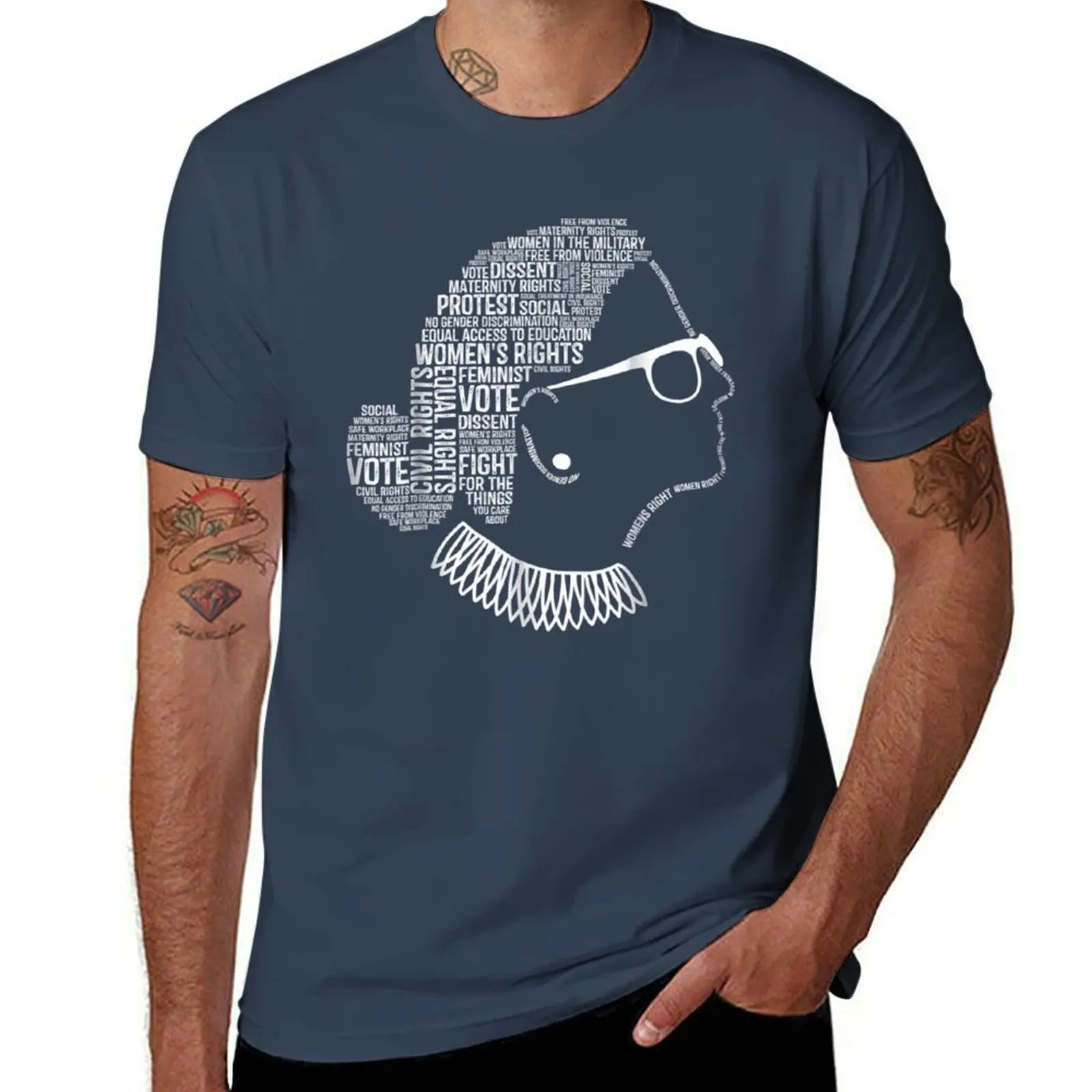 Notorious-RBG-Ruth-Bader-Ginsburg-Best-Seller T-Shirt Plus Size Lightweight Tee Shirt