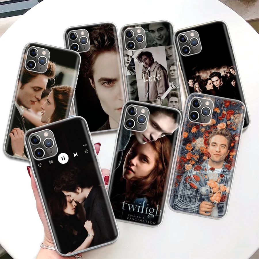 Twilight Saga Vampire TV Coque Phone Case For iPhone 11 13 14 Pro Max 15 Ultra 12 Mini 7 Plus 8 + X XR XS SE 6S 5S Apple Soft