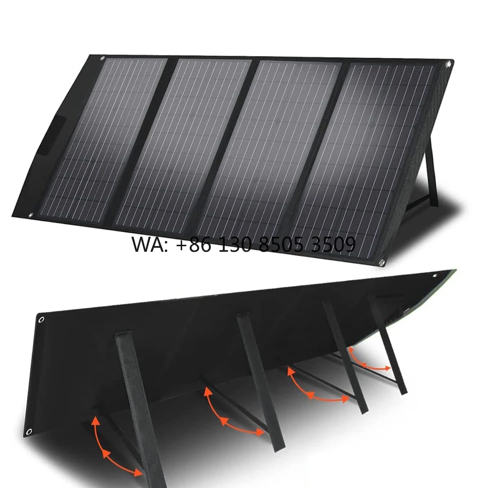 

100W/150W/200W/300W/400W Folding Solar Panel-Portable Outdoor Use 21% Efficiency 5KG Lightweight