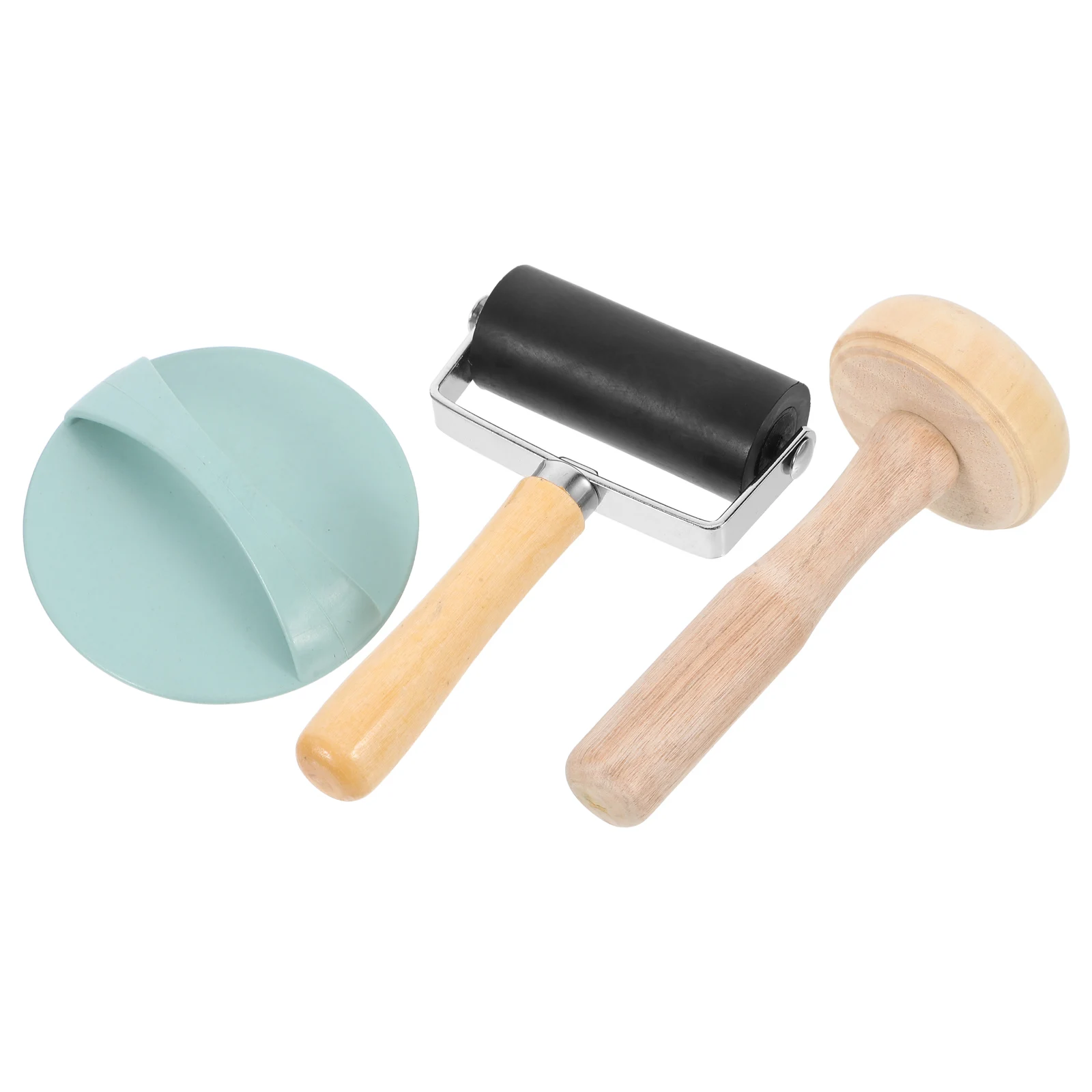 

Printmaking Tool Crafts Wooden Mallet Woodworking Tools Rubbing Wooden Mallet Woodworking Block Printing Roller Art Supplies