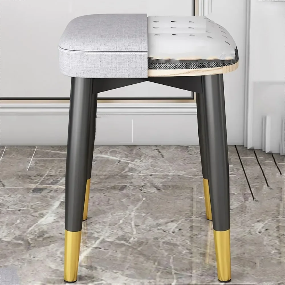 Stackable Dining Stool Kitchen Home Nordic Modern Restaurant High Square Stool Household Save Space Restaurant Simple Chair