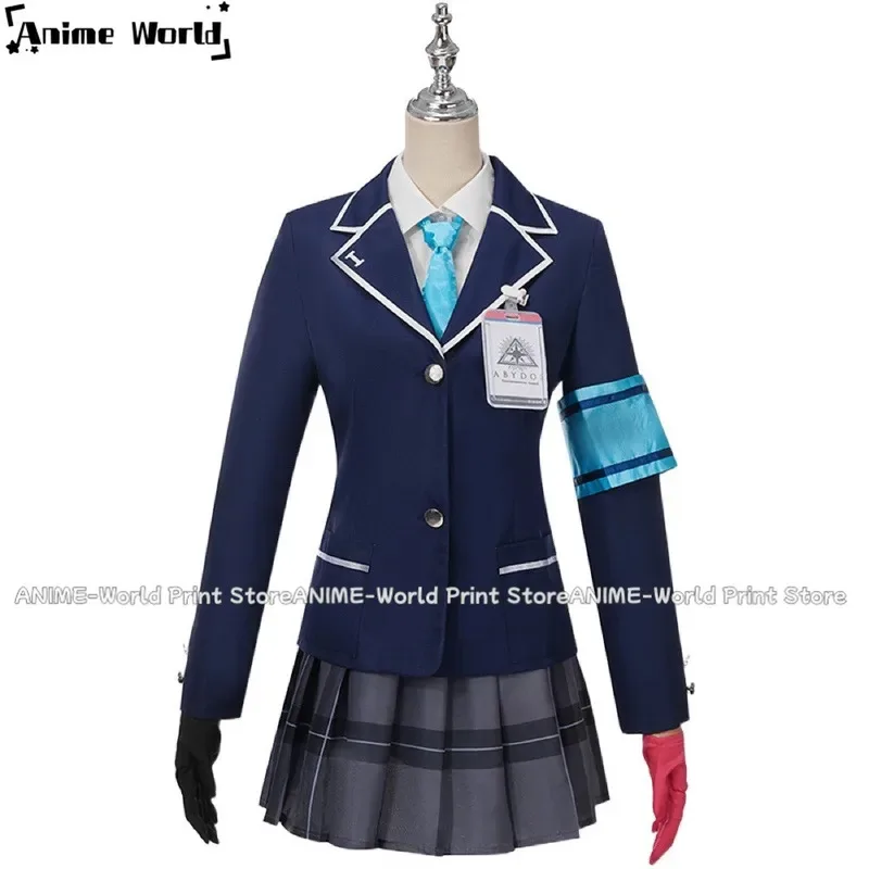 Cosplay costumes for the anime "Blue File" - Sunaookami Shiroko, Kuromi Serika. Suitable for Halloween and Christmas parties.