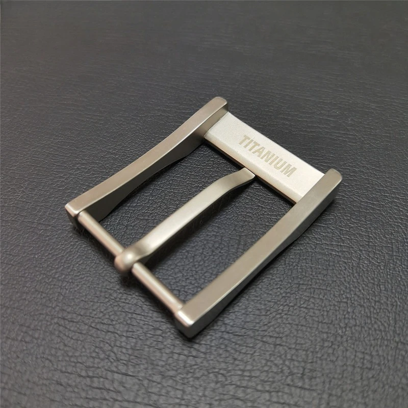 التيتانيوم النقي دبوس مشبك حزام خصر رئيس 3.5 سنتيمتر غير قابل للصدأ المضادة للحساسية حزام رئيس ملحق الترفيه رجال الأعمال حزام مشبك #3