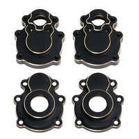 ABJL-Brass Rear Axle Mount For 1/10 RC Crawler FMS FCX10 RC Car Upgrades Accessories