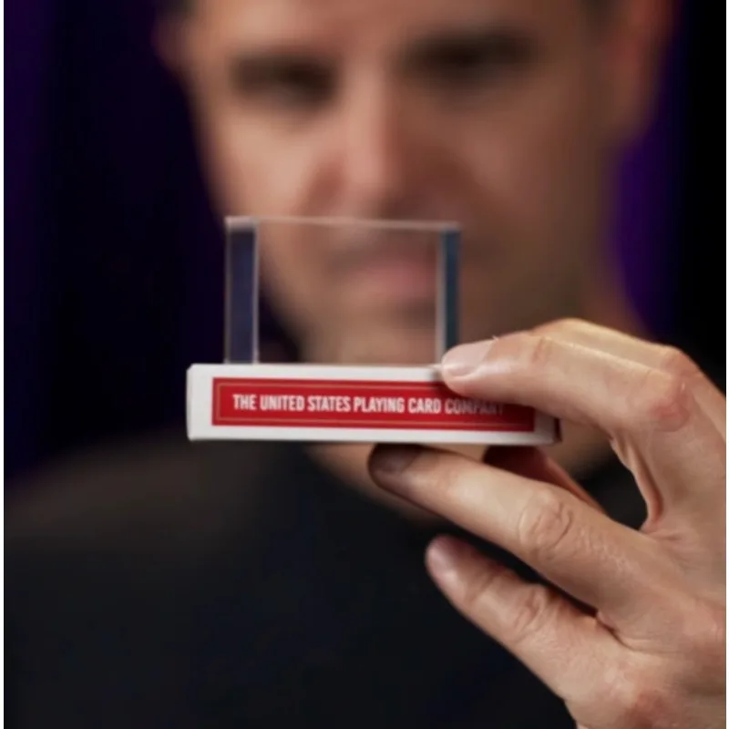 Omni Air by Victor Sanz كتلة بلاستيكية شفافة احترافية عن قرب خدعة سحرية لسحرة الشوارع بطاقة للتحايل سحرية