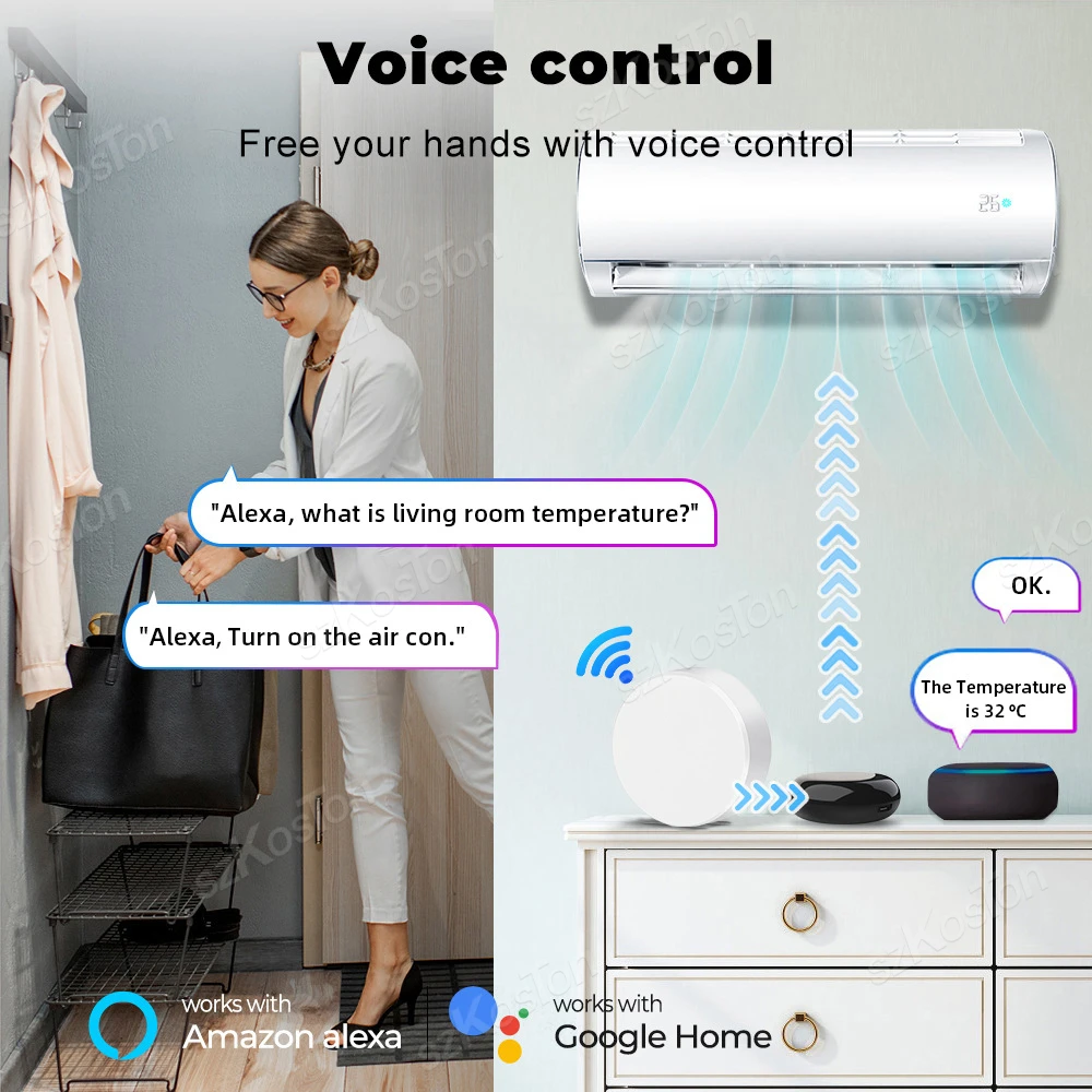 EWeLink aplikacja ZigBee czujnik temperatury i wilgotności inteligentna automatyka domowa dla domu Zigbee2MQTT asystent domowy Alexa Google