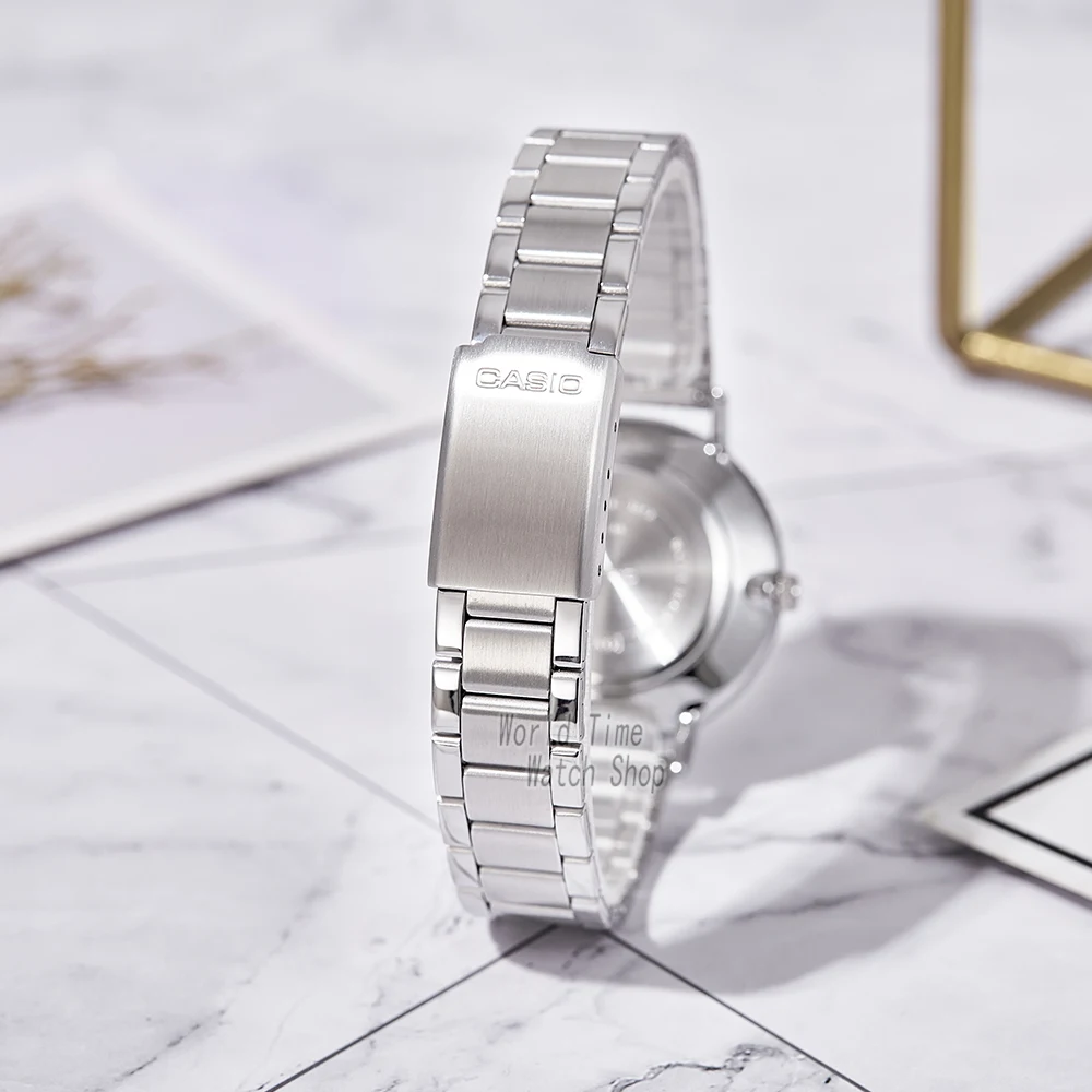 Casio-Fashionable Waterproof Quartz Watch para mulheres, senhoras relógio presentes, frete grátis, frete grátis