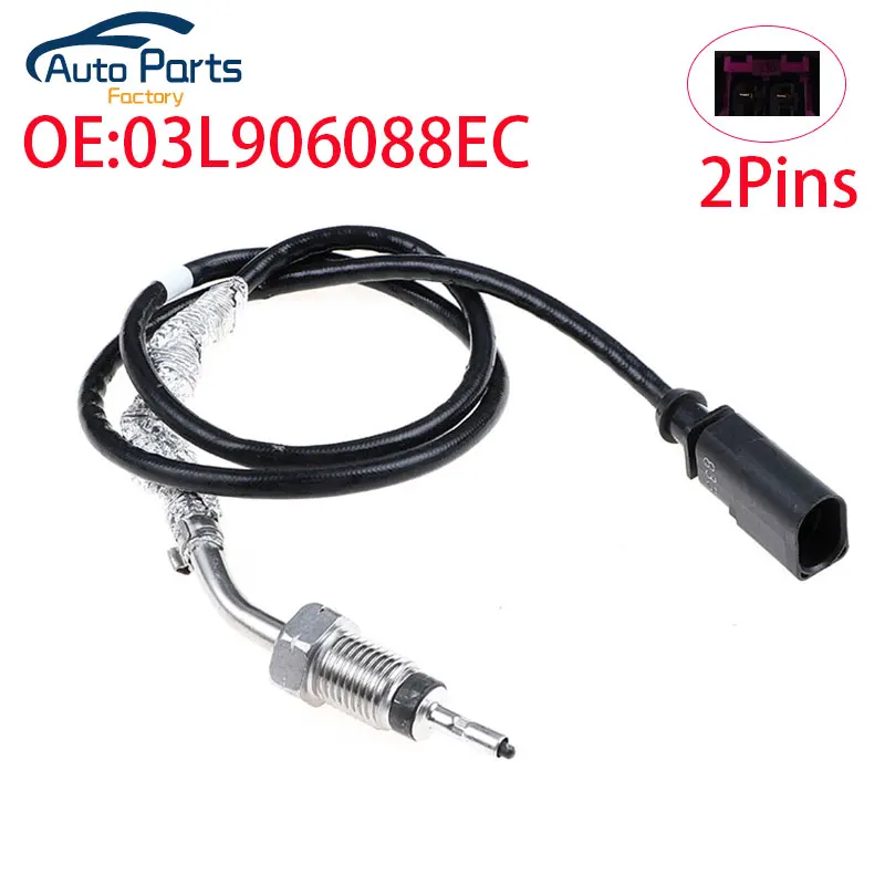 New Exhaust Gas Temperature Sensor For Audi A3 VW Beetle Caddy CC EOS Golf Jetta Passat Scirocco Tiguan 03L906088EC