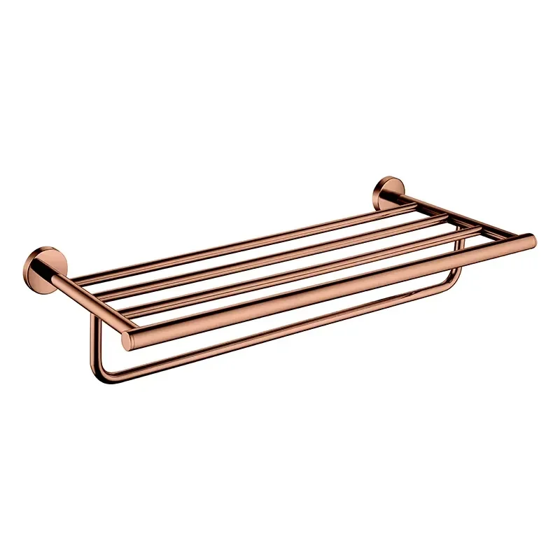 Bathroom Accessories Set Eco-friendly Metal Wall Mounted Bathroom 304 Stainless Steel Towel