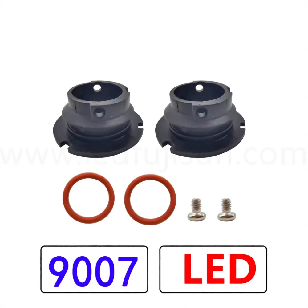 LED Headlight Bulb Retainer Adapter Holder Socket For H1 H3 H4 H7 H11 H13 9007 HB3 HB4 HIR2 Automotive Lighting Conversion