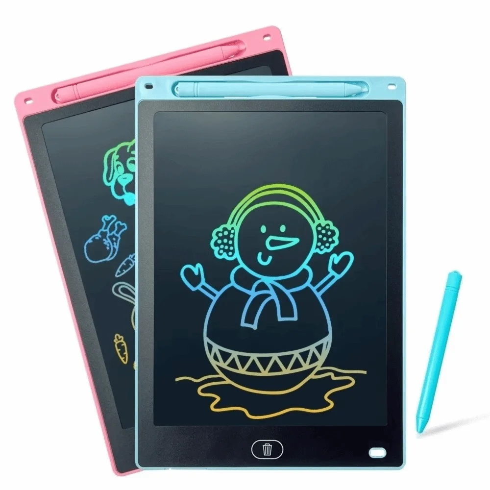 Blackboard Color Screen LCD Writing Tablet with Pen Erasable Drawing Board 16 Inch 12 Inch Drawing Educational