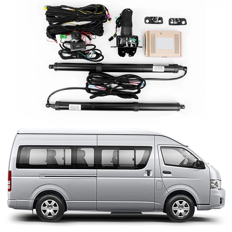 For Toyota Hiace Mid Roof Electric tailgate intelligent automatic suction lock luggage modification automotive supplies