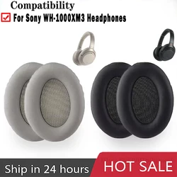 Almohadillas de repuesto para auriculares Sony WH-1000XM3 1000XM3 WH1000XM3, almohadillas para los oídos, cojines, accesorios, piezas de reparación, se adapta bien