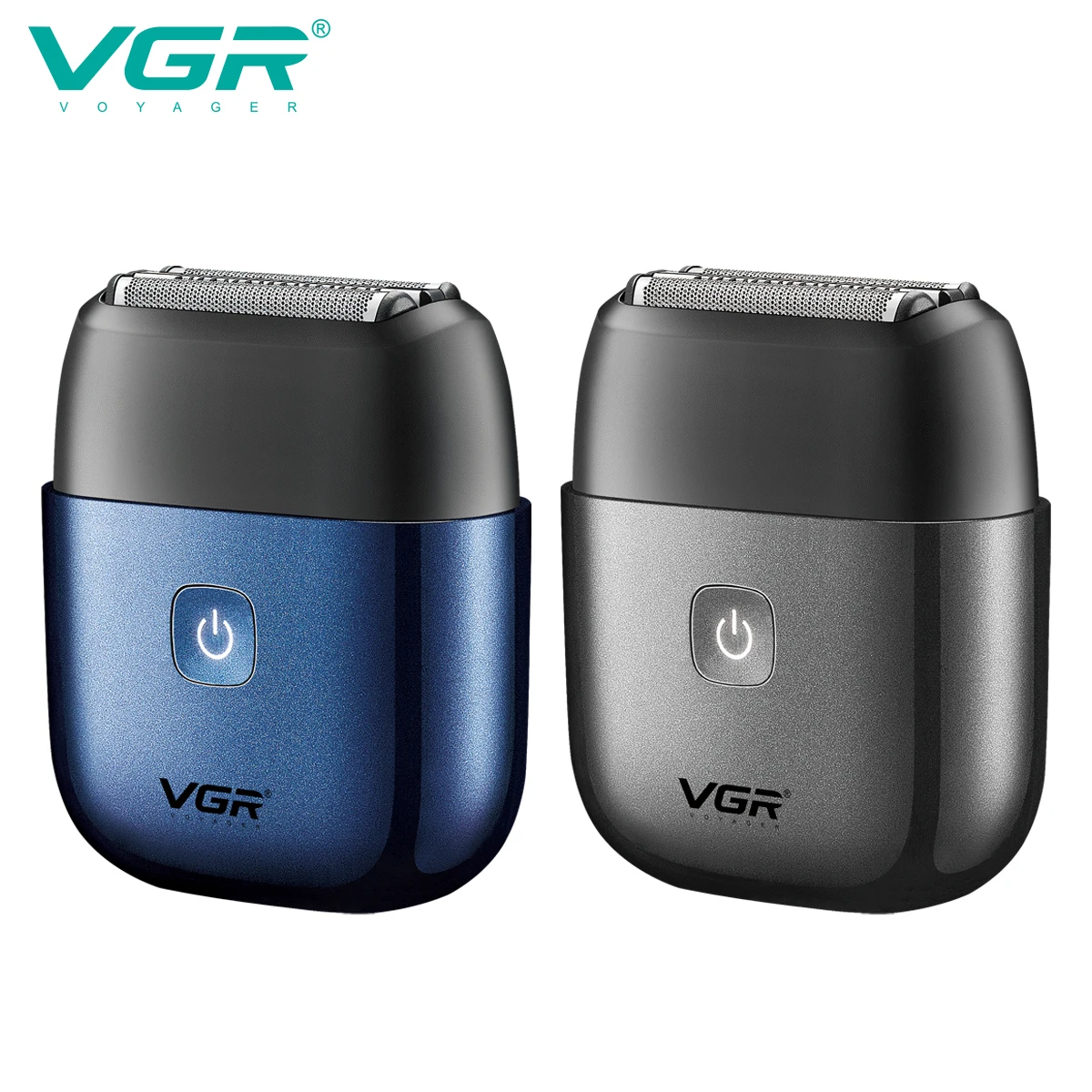 VGR 2024 ใหม่เครื่องโกนหนวดไฟฟ้าProfessionalเครื่องโกนหนวดฟอยล์IPX7 กันน้ําแบบพกพาTripleใบมีดมีดโกนสําหรับชายV-340