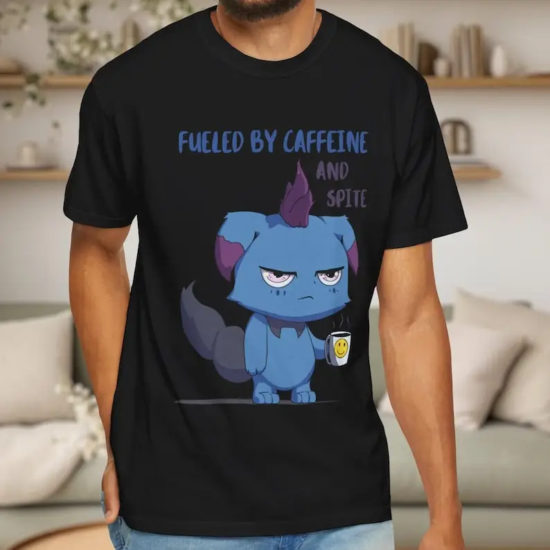 Palworld Shirt Gamer T-Shirt Depresso Gift for Him Tee T Shirt for Her Video Game Console Coffee Comfort Colors  Men Clothing