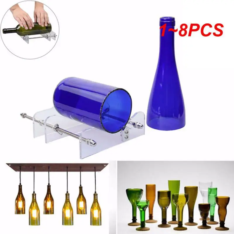 

1~8PCS Glass Bottles Cutter Professional for Bottles Glass Cutting Bottle-Cutter Cut Tool Safe Machine Wine Beer Bottle Cutter