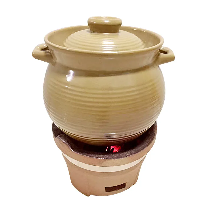 

Традиционная глиняная каша, тушеная кастрюля, бытовой газ, высокая термостойкость