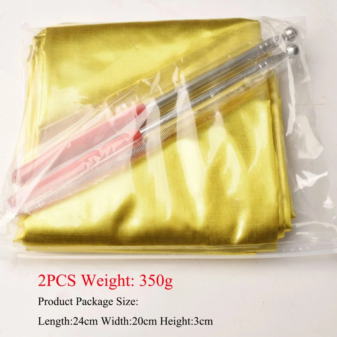 2 قطعة لامع لامع الكنيسة راية العبادة أعلام كبيرة نصف دائرة الثناء الرقص زاوية الجناح العلم مع قضبان قابلة للتطوير للدعائم المرحلة