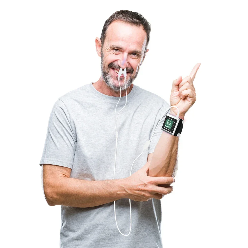 3 In 1 Laser Terapy Watch 650nm Cold Laser Red Light Therapy Watch