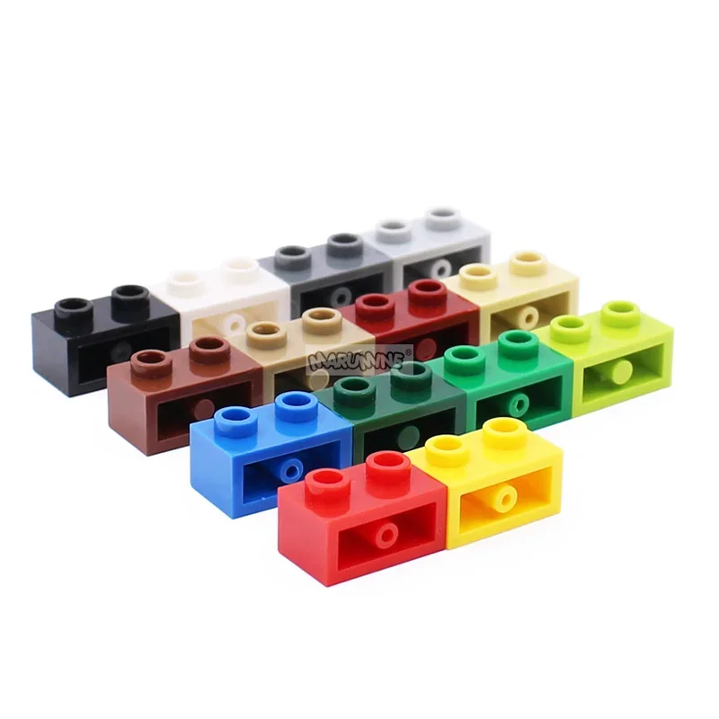 Marumine 11211 Brick Modified 1 x 2 With Studs On 1 Side Hobby Construction Block Assembly Model Kit Parts MOC Toys For Children