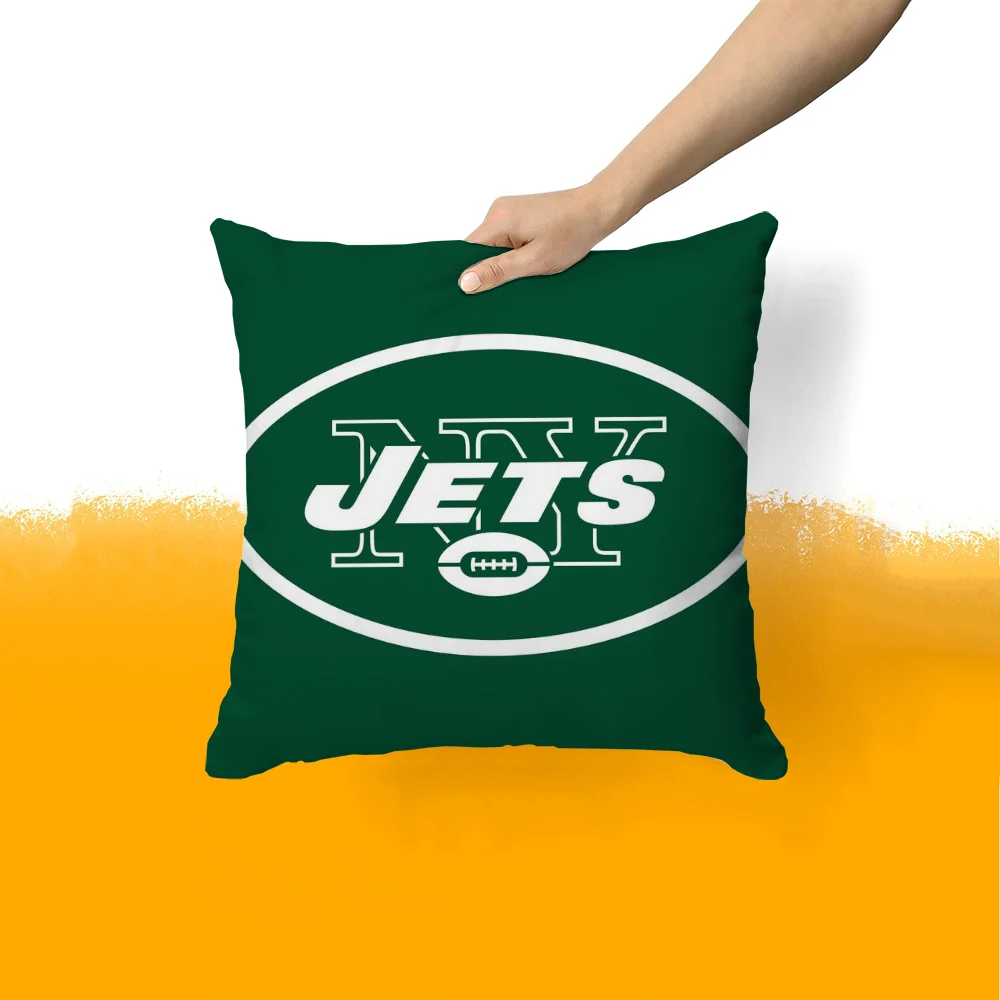 Cushion Cover Pillow Cover Pillowcase Cover for Pillow Fundas De Cojines New York J-jets Pilow Covers for Living Room Cushions