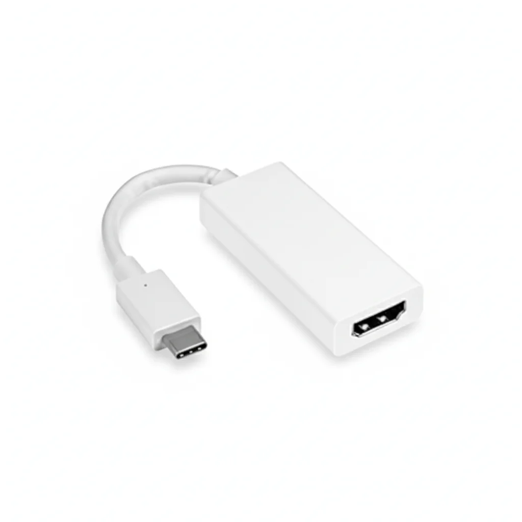 

StarTechcom USB-C to HDMI Adapter - White - 4K 60Hz - Thunderbolt 3 Compatible - USB-C Adapter - USB Type C to HDMI Dongle