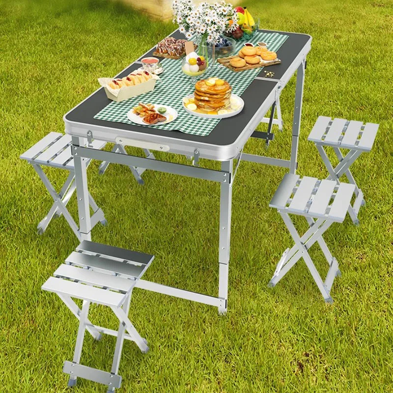 

Camping Picnic Outdoor Table Modern Garden Patio Foldable Outdoor Table Portable Balcony Mesa Pegables Portátil Furniture