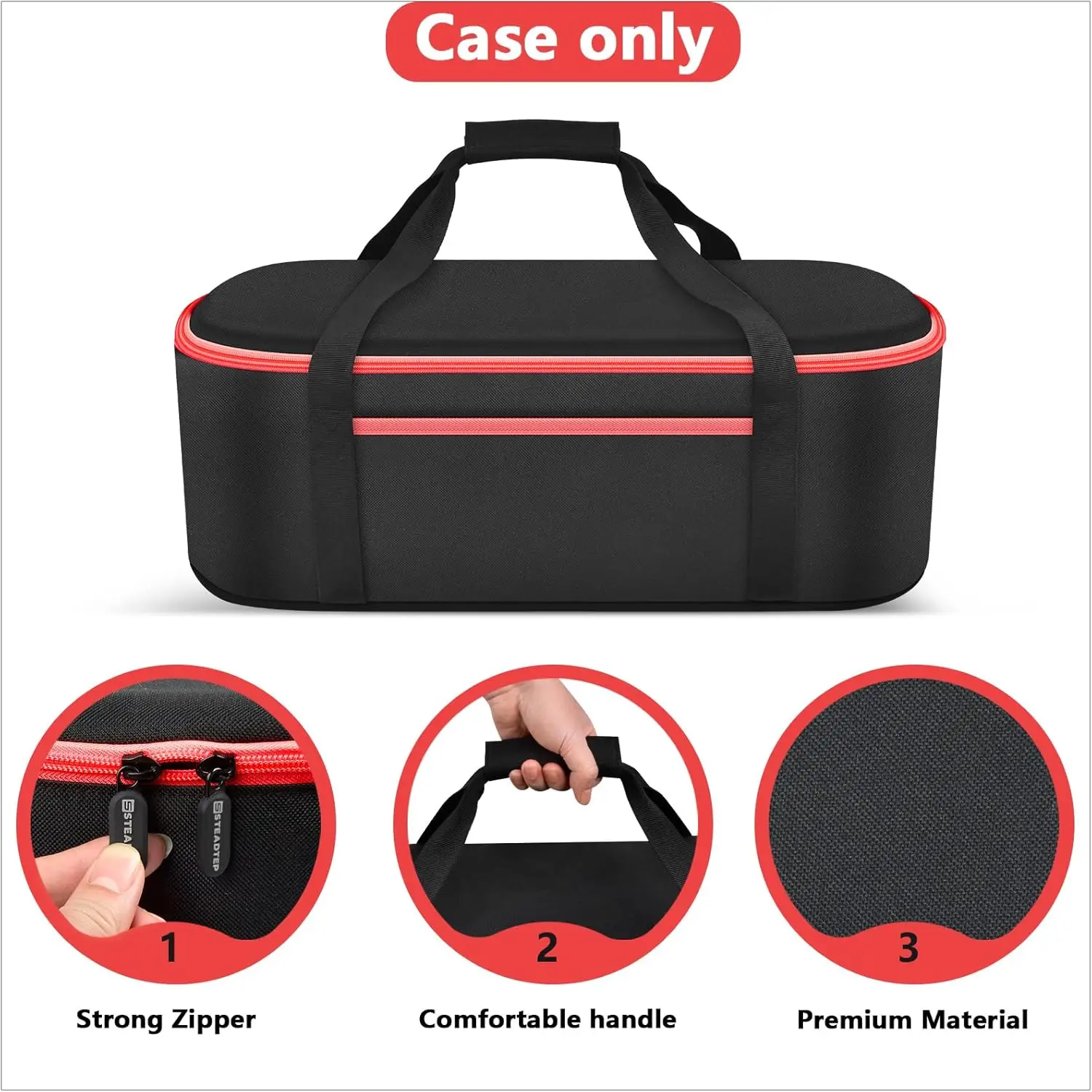 (SOLO CASO)Borsa per sega a nastro compatibile con DEWALT/per Milwaukee, custodia portatile per lama per sega a nastro per strumento nudo senza fili