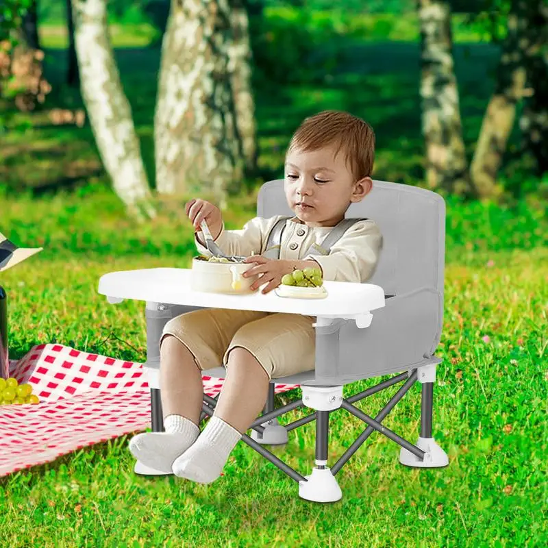 Siège rehausseur de voyage avec escalier, chaise de salle à manger portable pour enfants, siège rehausseur multifonctionnel, table à manger pour tout-petits, garçons