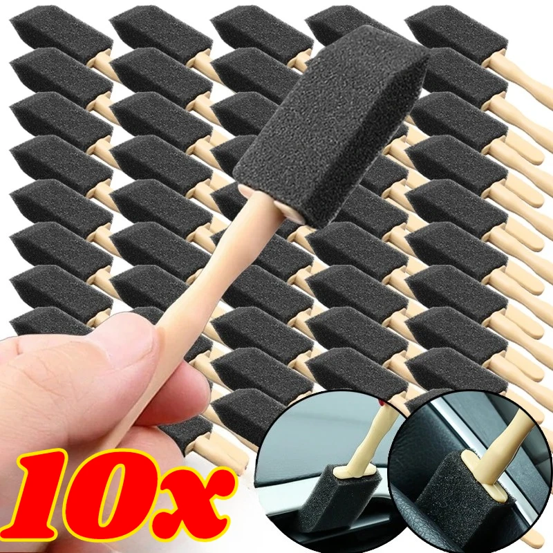 Car Air Conditioner Vent Cleaner Cleaning Brush Detailing Scrub Brushes Outlet Wash Duster Dust Removal Auto Interior Clean Tool