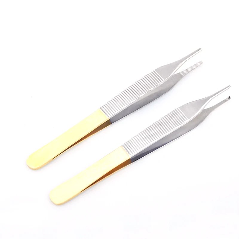 Ophthalmology Equipment Plastic Surgery Medical Delly Tweezers Double Eyelid Beauty Tools Teeth and Hooks