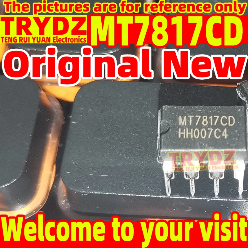 20-3pcs Original New MT7817CD MT7817 DIP7 Non isolated LED Dual channel Dimming and Color Adjustment Driver IC