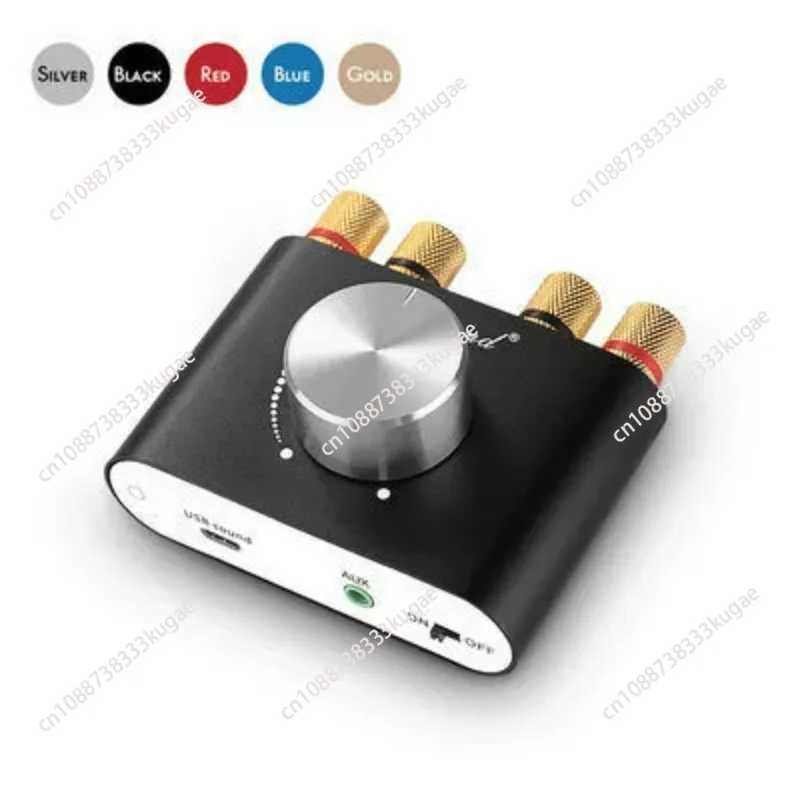 Nobsound Mini Bluetooth 5.0 TPA3116 Digital Amplifier Hifi Stereo Audio Receiver Power Amp 50W+50W Car Sound Amplifiers