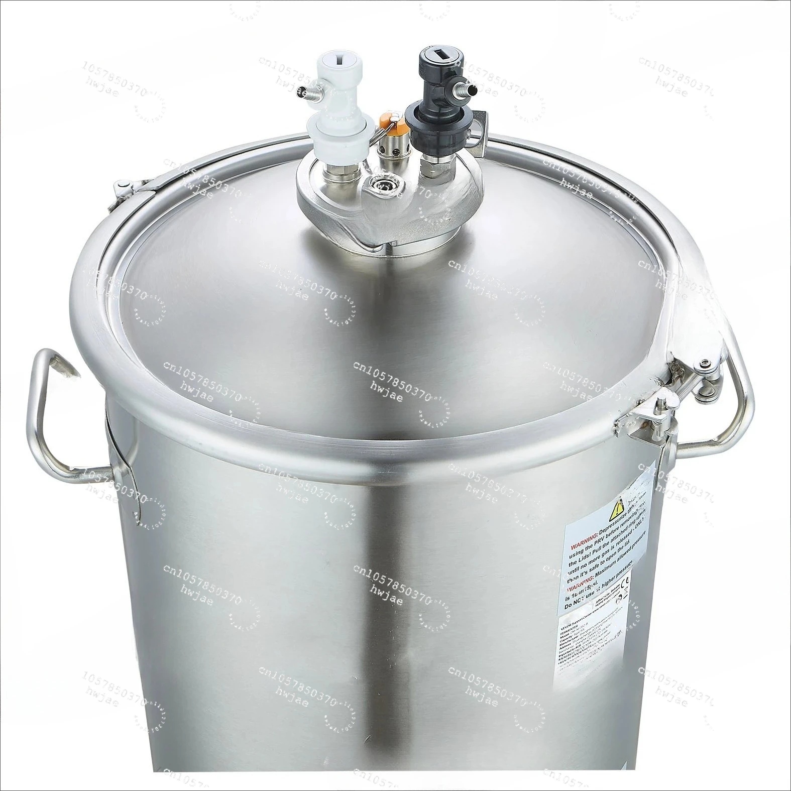 35/65L Stainless Steel Pressurized Fermenter Homemade Equipment Beer Brewing Equipment Fermentation Bracket 15-20psi