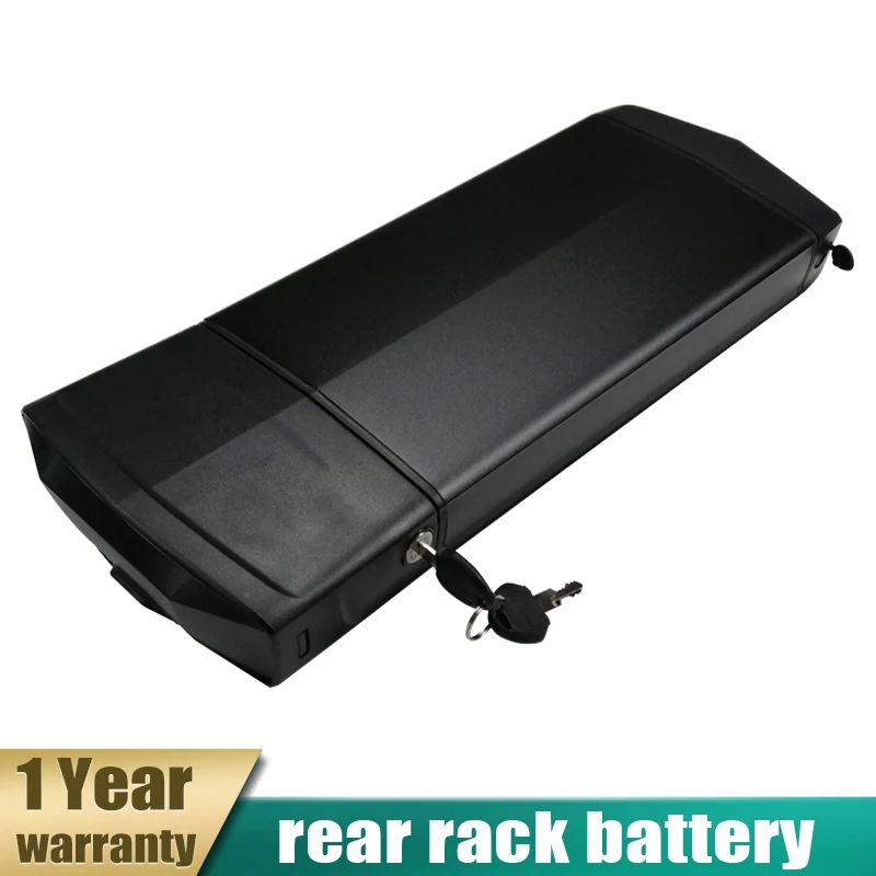 48V Rear Rack Battery 14ah 12.8ah 10.4ah Electric Bicycle Batteries 36V 17.5ah 16ah 15ah 13ah for Mountain ebike Battery