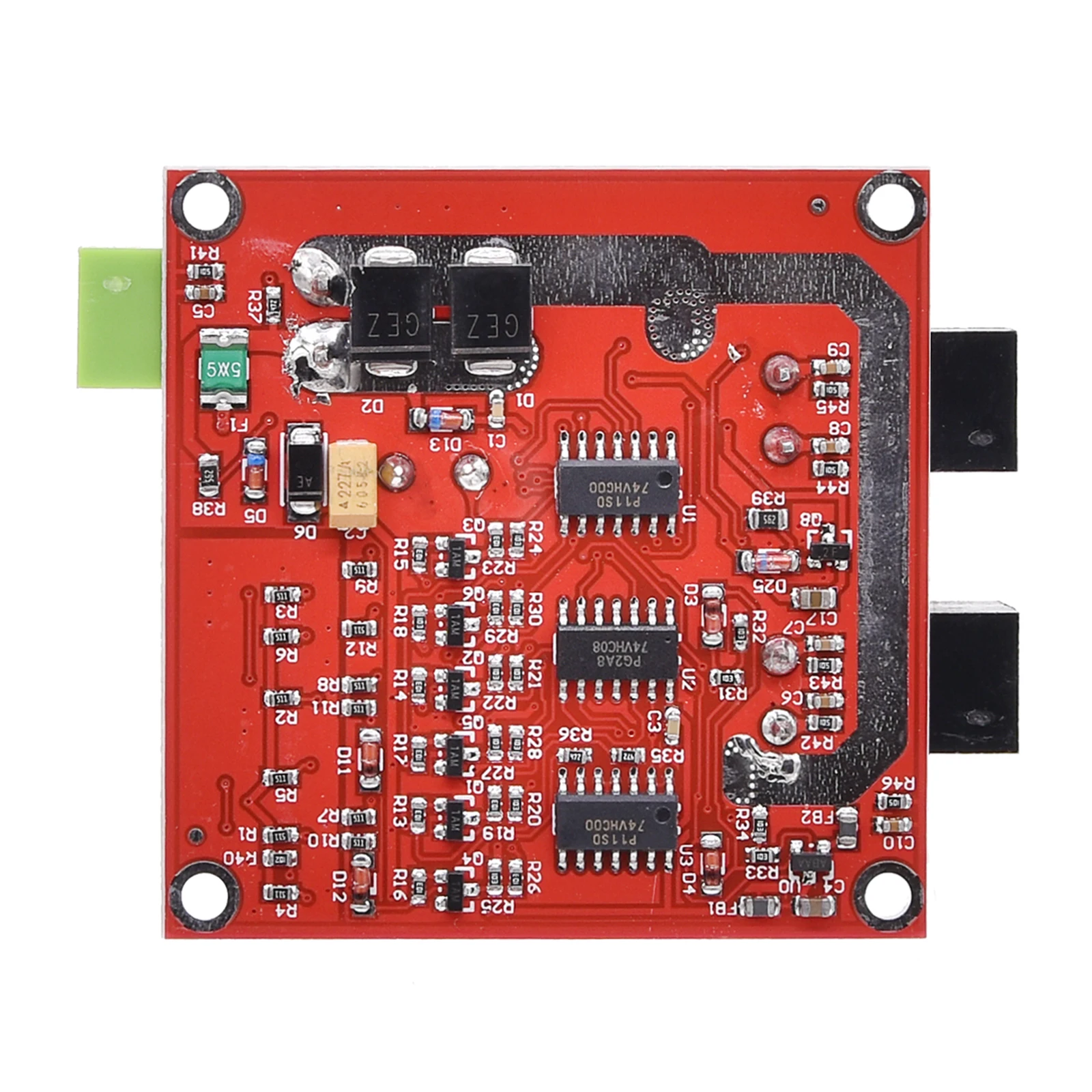 Dual Channel DC Motor Driver Module 160W 7A 12V 24V H-bridge L298 Logic Control Signal Optocoupler PWM Drive Reversing Braking