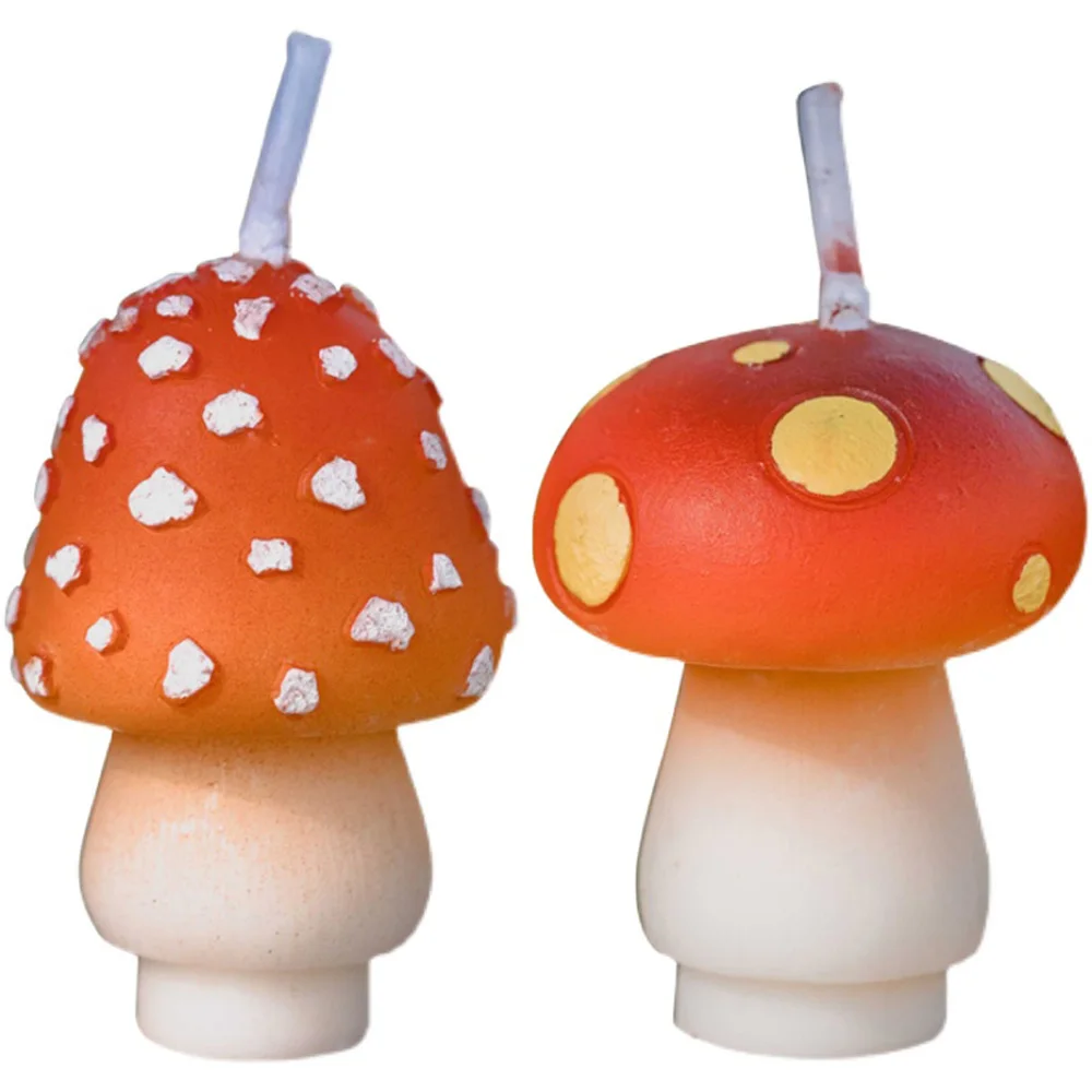 

Mushroom Silicone Fondant Mould Cake Garden Chocolate Candy Baking Mold Silicone DIY Handmade Soap Candle Moulds