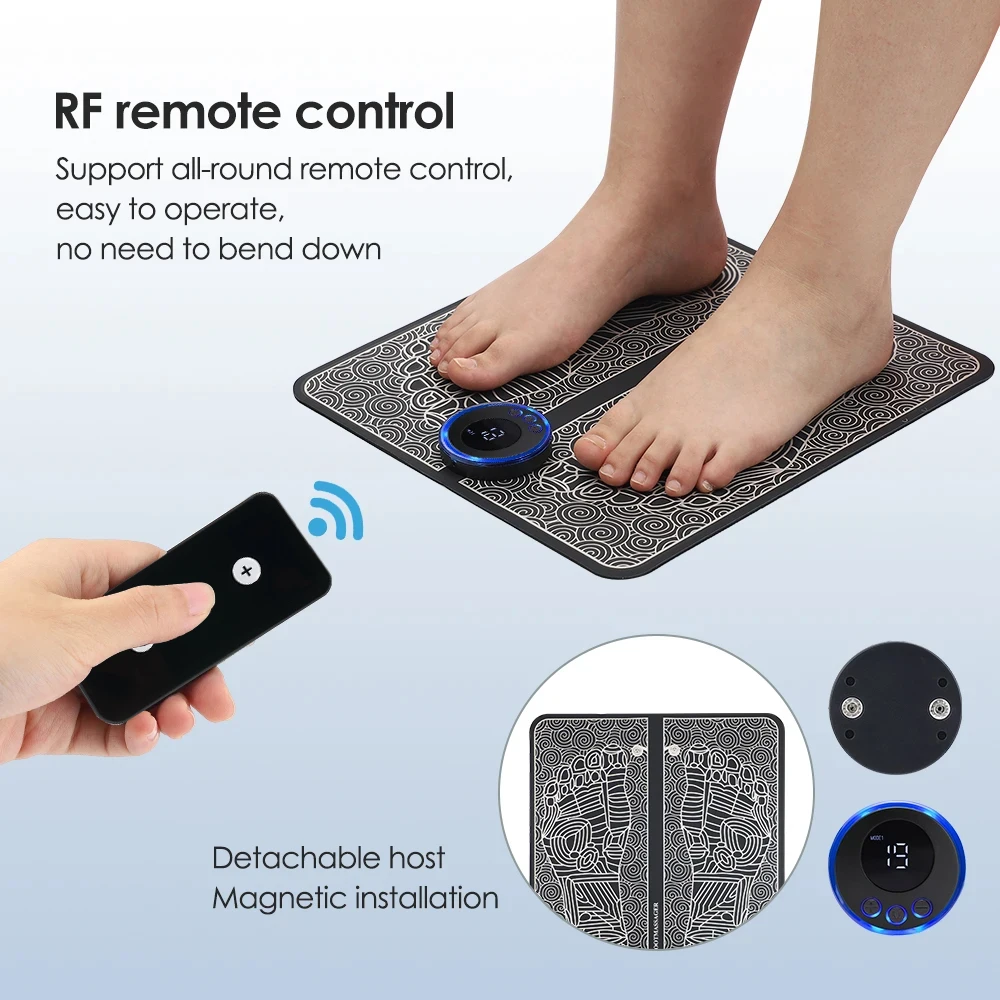 1PC Foot Massager Foot Massager for Neuropathy Feet Muscle Stimulator Circulation Foldable Improved Foot Muscle Relaxation Mat