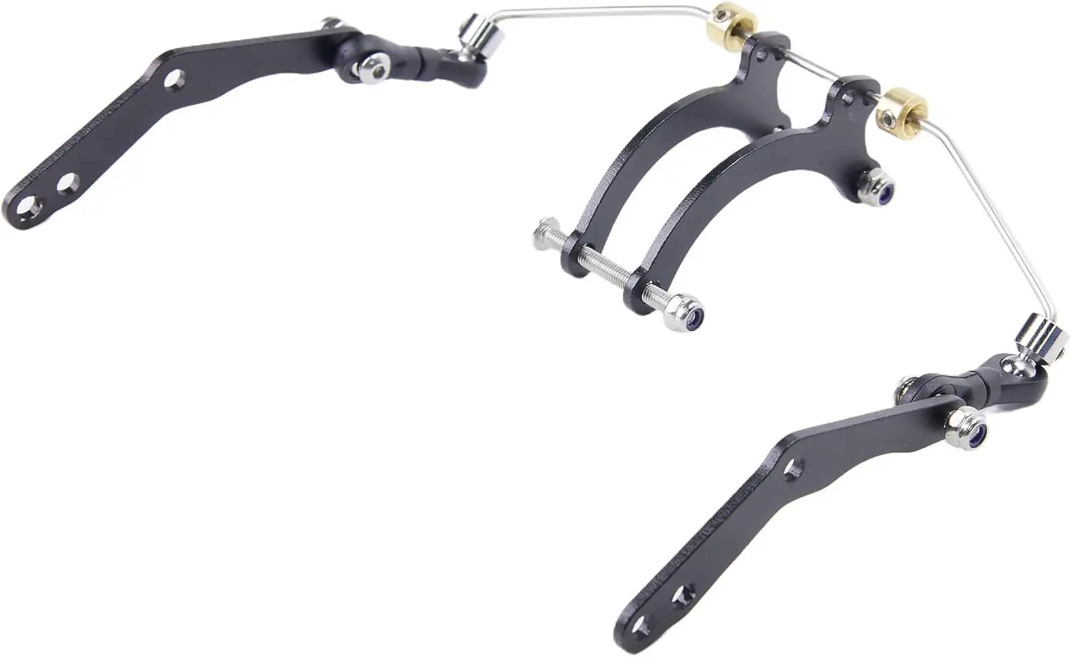 Adjustable Aluminum Rear Anti Roll Bar Stabilizer Bar Assembly for Tamiya 1/10 2WD ORV Chassis Mud Blaster/Monster Beetle/Blackf