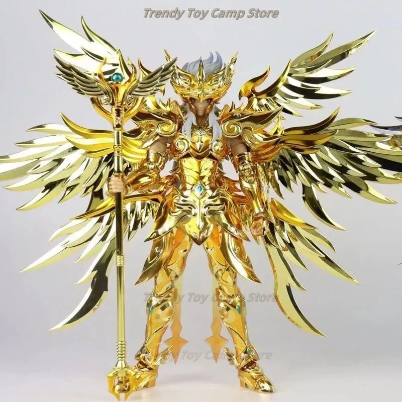 

【In Stock 】Saint Clothes Mythology Stars Origin TP God King Zeus Light Gold/platinum Human Form Main Holy Seizure Alloy Toy