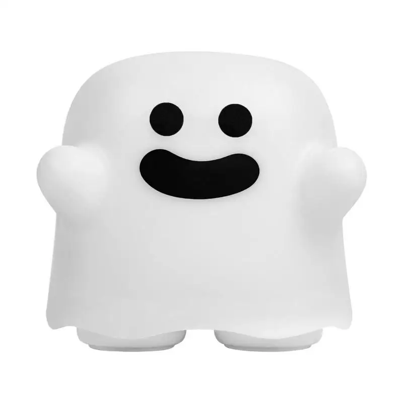 Rechargeable LED Night Light Cute Ghost Timing USB Desk Decoration Lamps For Children Birthday Gifts Table Decor