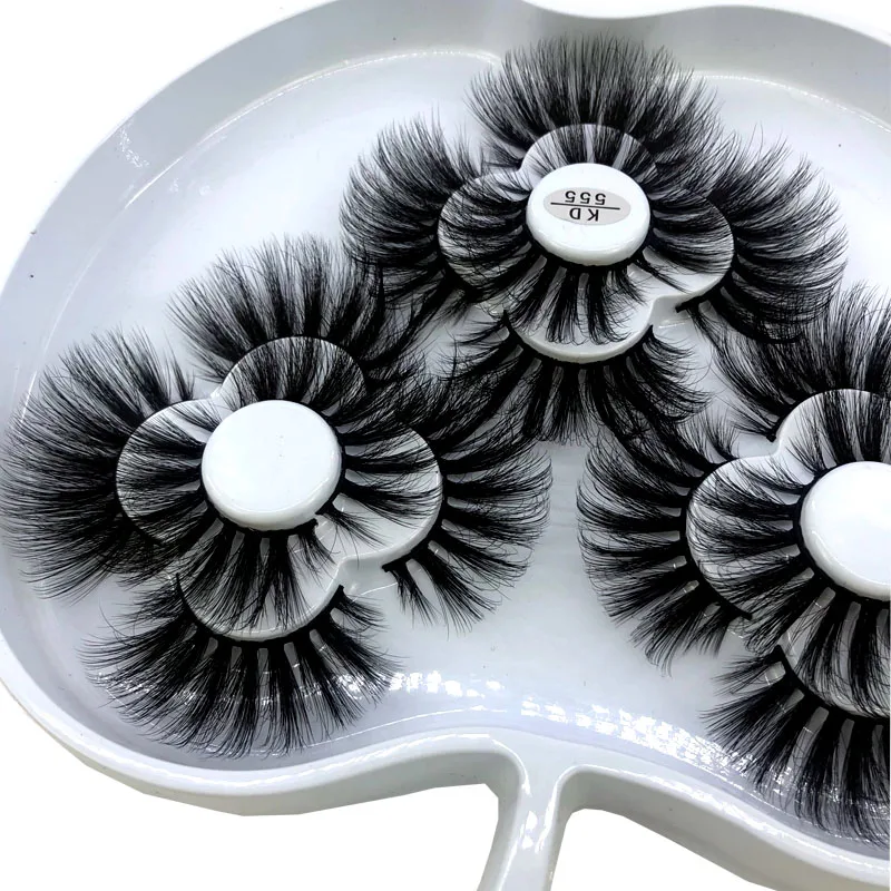 HBZGTLAD 9 Paar 8-25mm 3D Nerz-Wimpern Flauschig und Geschwungen Weich und Locker Maßgefertigte Box mit Natürlich Aussehenden Nerz-Wimpern – Detail 30