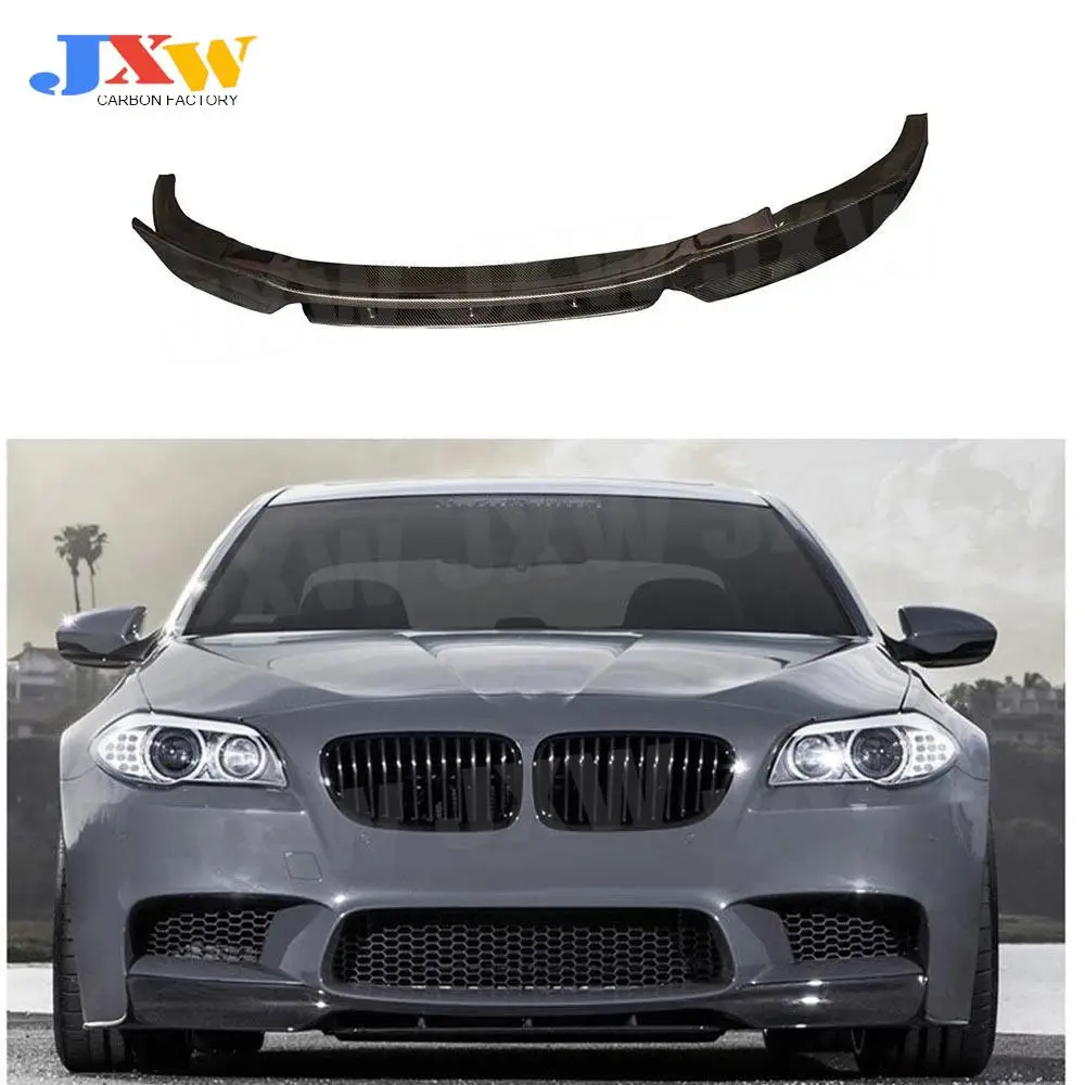 

Carbon Fiber Front Lip Spoiler Bumper Chin Shovel For BMW 5 Series F10 M5 2012-2016 Head Bumper Lip Guard Extension Body Kits