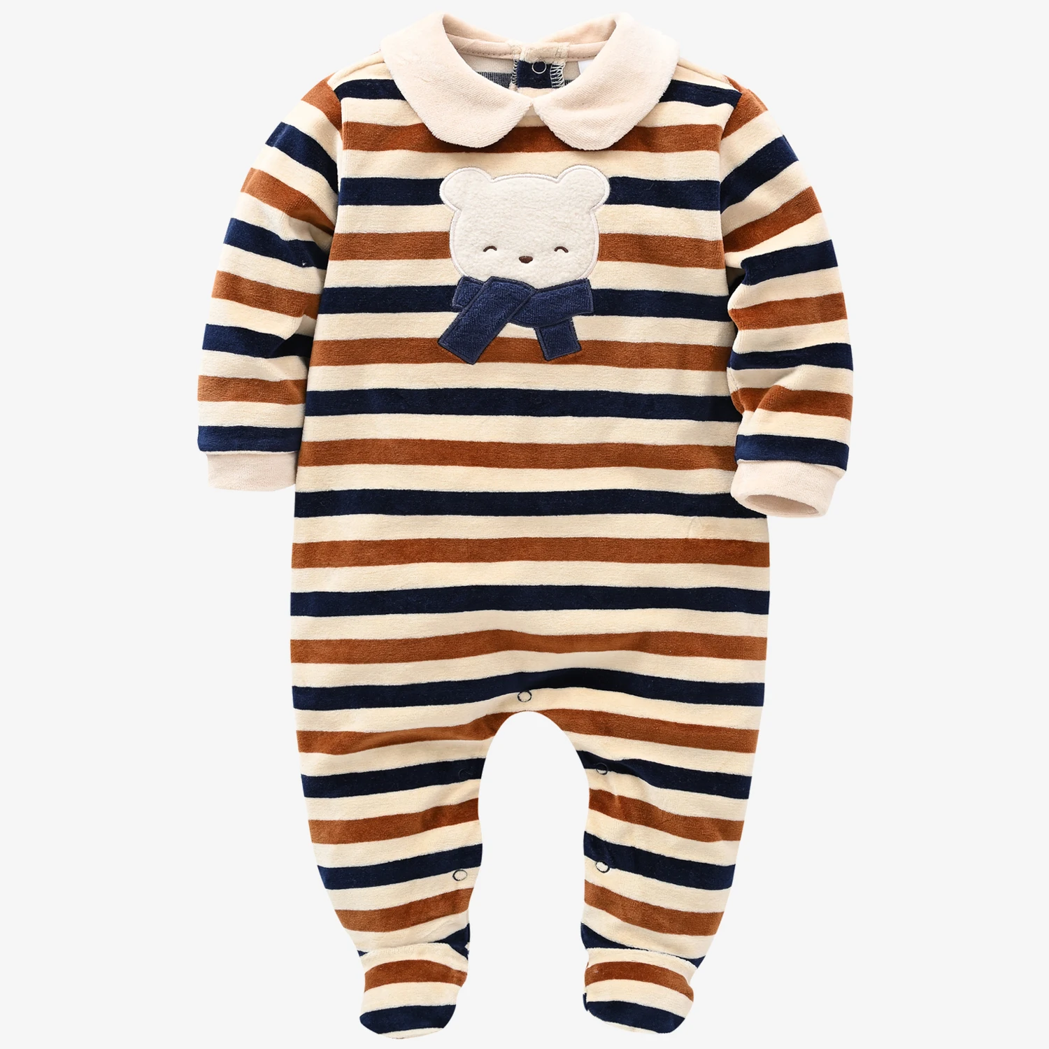 Honeyzone Barboteuse Bebe Fille Traje de Bebê Roupas de Bebê Menina Branco Manga Completa Macacão de Bebê Bebe Invierno Monos Verano Pelele